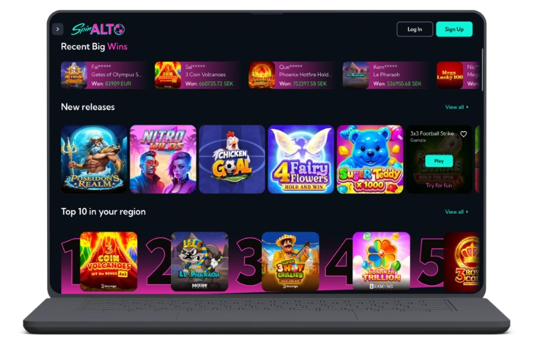 Spinalto Casino site